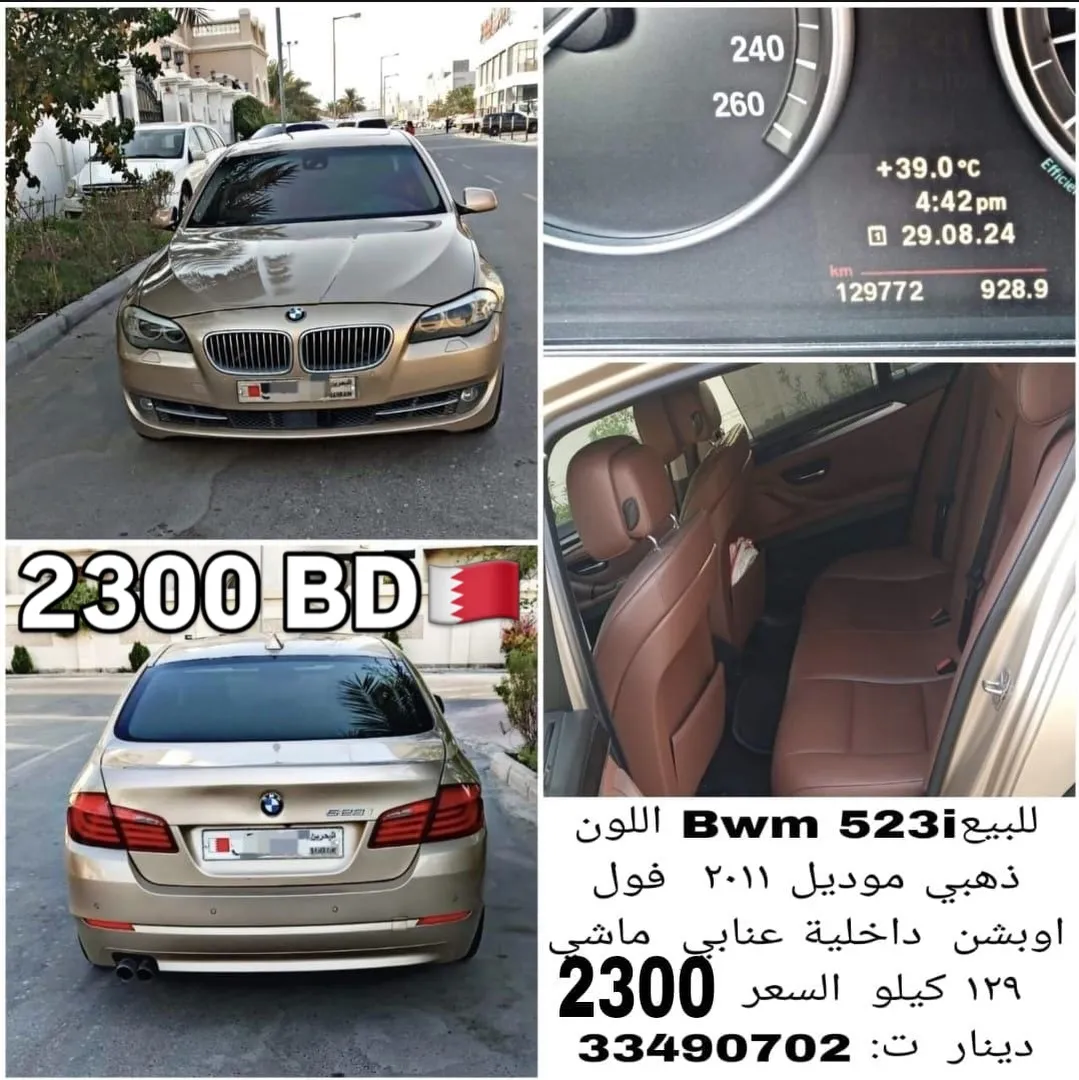 2011 BMW 5 Series 523