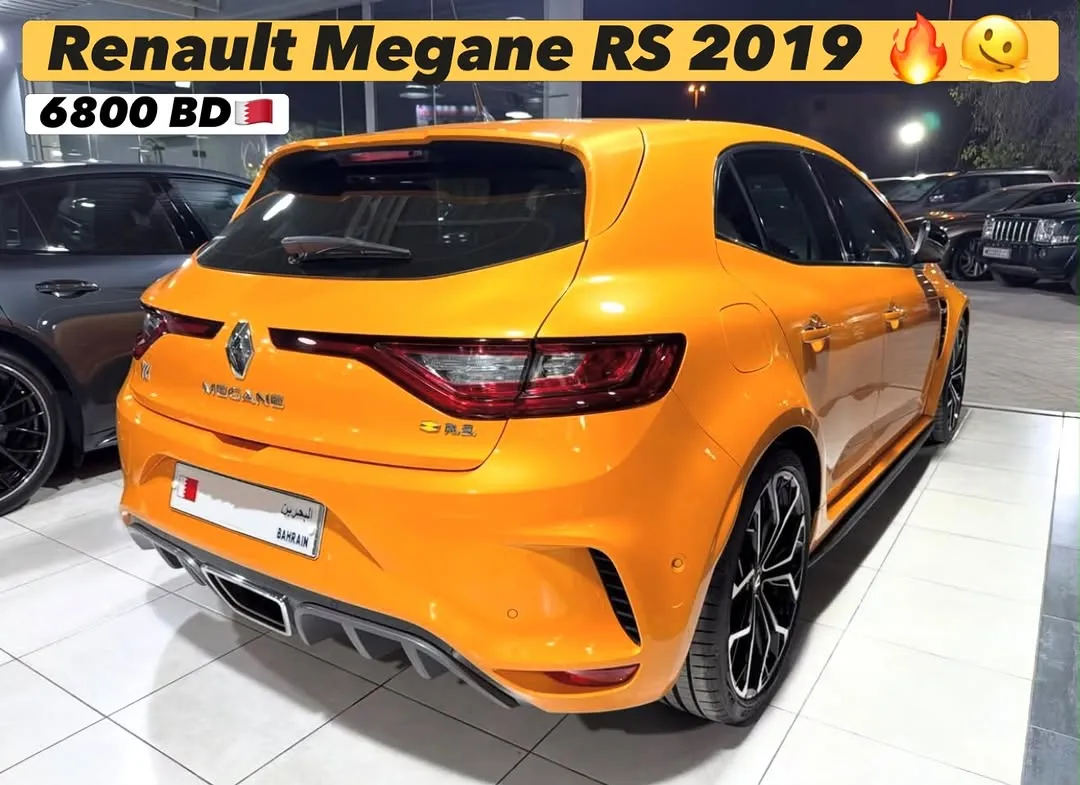 2019 Renault Megane RS225 Sport