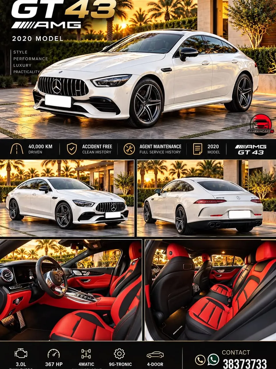 2020 Mercedes Benz GT-Class AMG GT 43